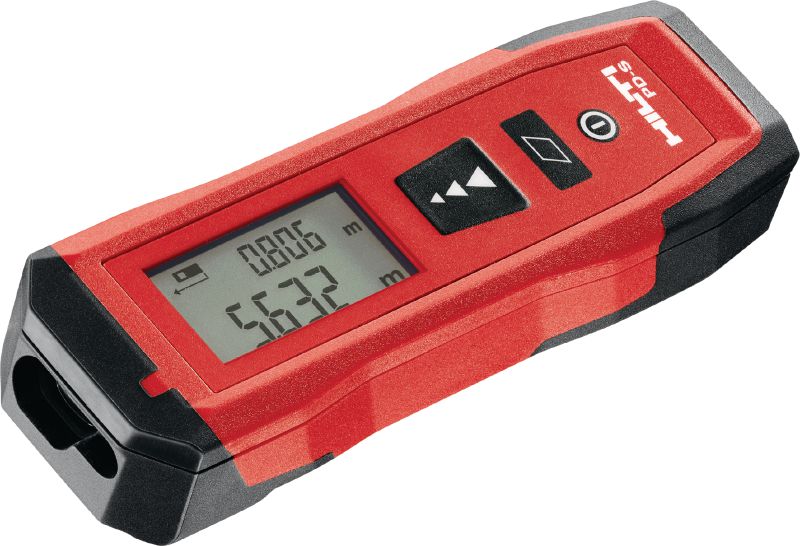 PD-S Laser meter Easy-to-use laser meter for distance and area measurements up to 60 m / 200 ft