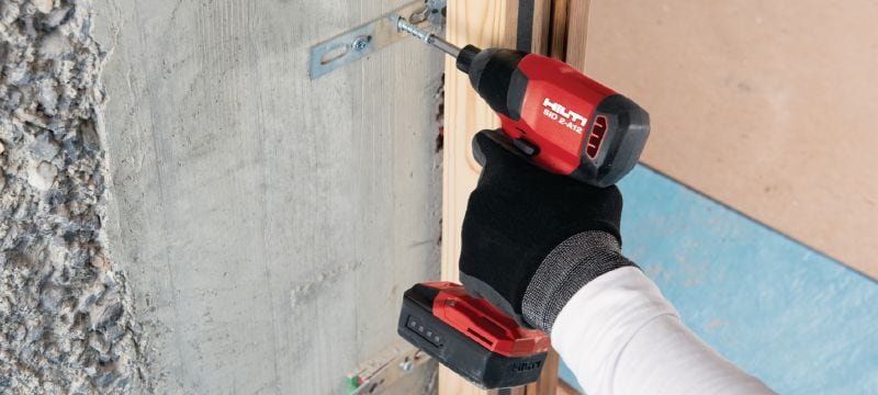 SID 2-A12 Cordless impact driver Subcompact-class 12V brushless impact driver for when you need high torque with access and low weight Applications 1